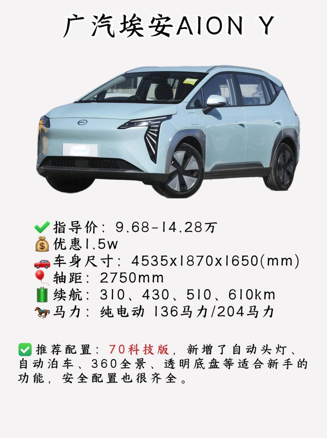 看完优缺点,你还会买广汽埃安y吗!_埃安aion y社区_易车社区