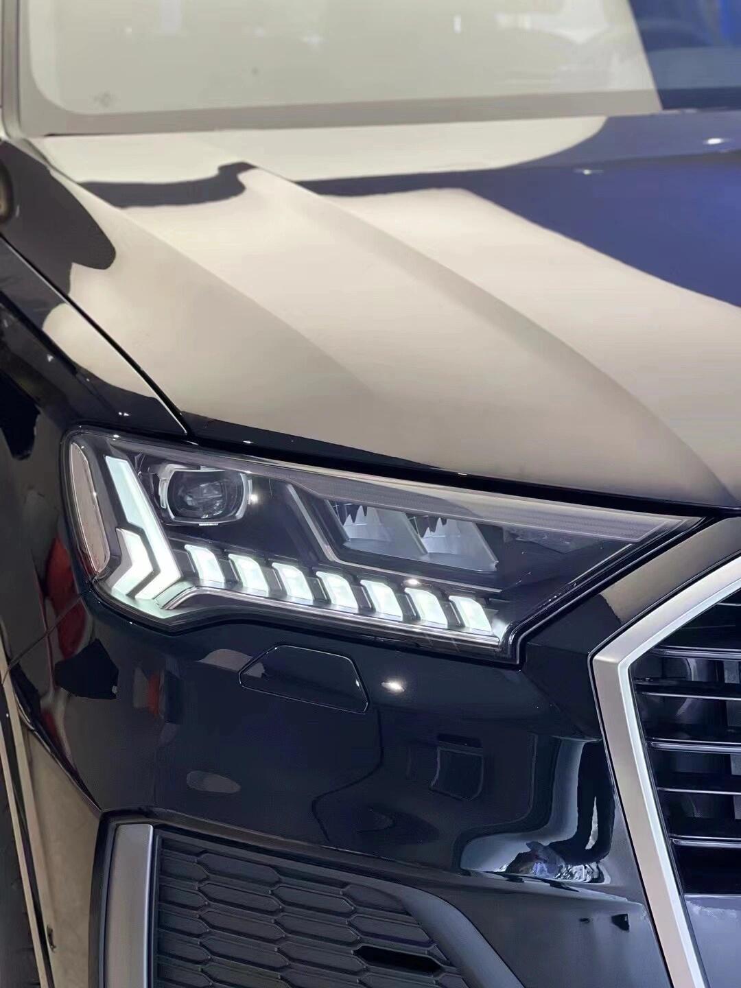 恭喜陈总喜提奥迪q7 45tfsi 运动版 标配 奥迪灵魂 机械四驱 矩阵大灯