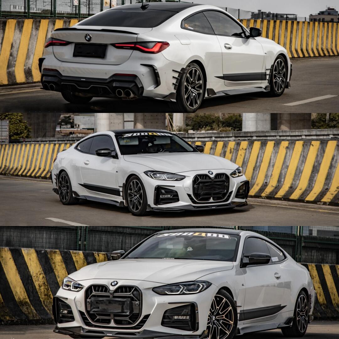 黑武士看习惯了,看一下熊猫配色_宝马4系社区_易车社区