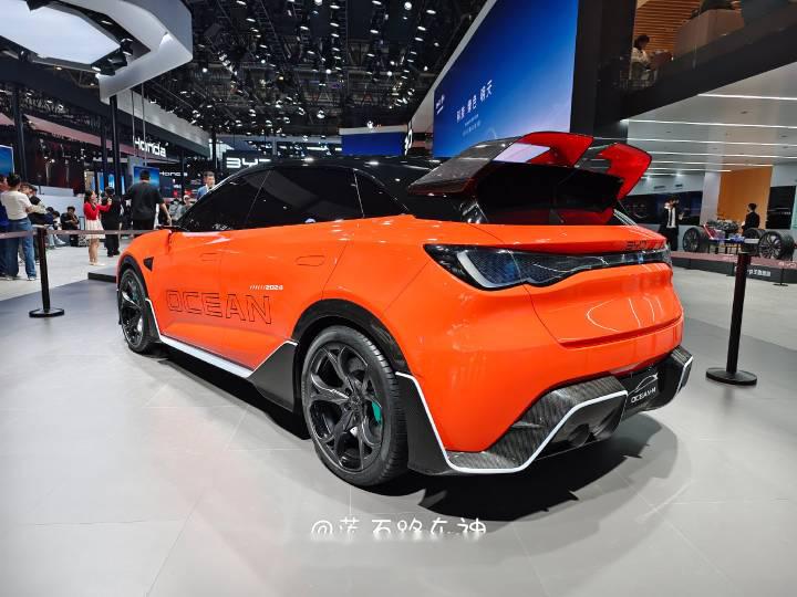 比亚迪在北京车展上发布的那辆橙色新能源小钢炮的量产版公告图来了