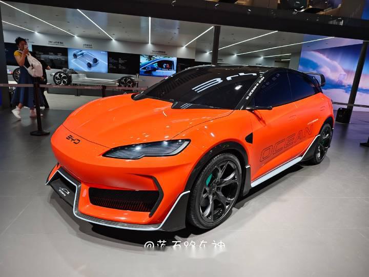 比亚迪在北京车展上发布的那辆橙色新能源小钢炮的量产版公告图来了