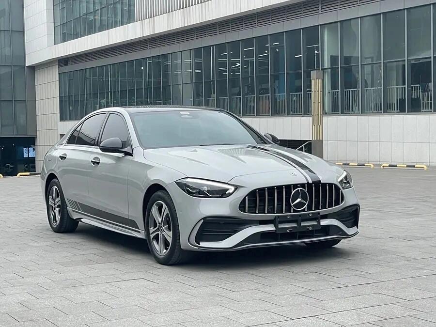 奔驰c级 2022款 改款 c 200 l 运动版 2.3万公里 2022年03