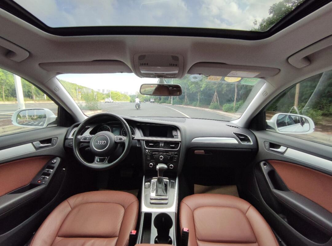 奥迪a4l,15年4月,2.0t标准版新款发动机不烧机油,新车指导价31.28w