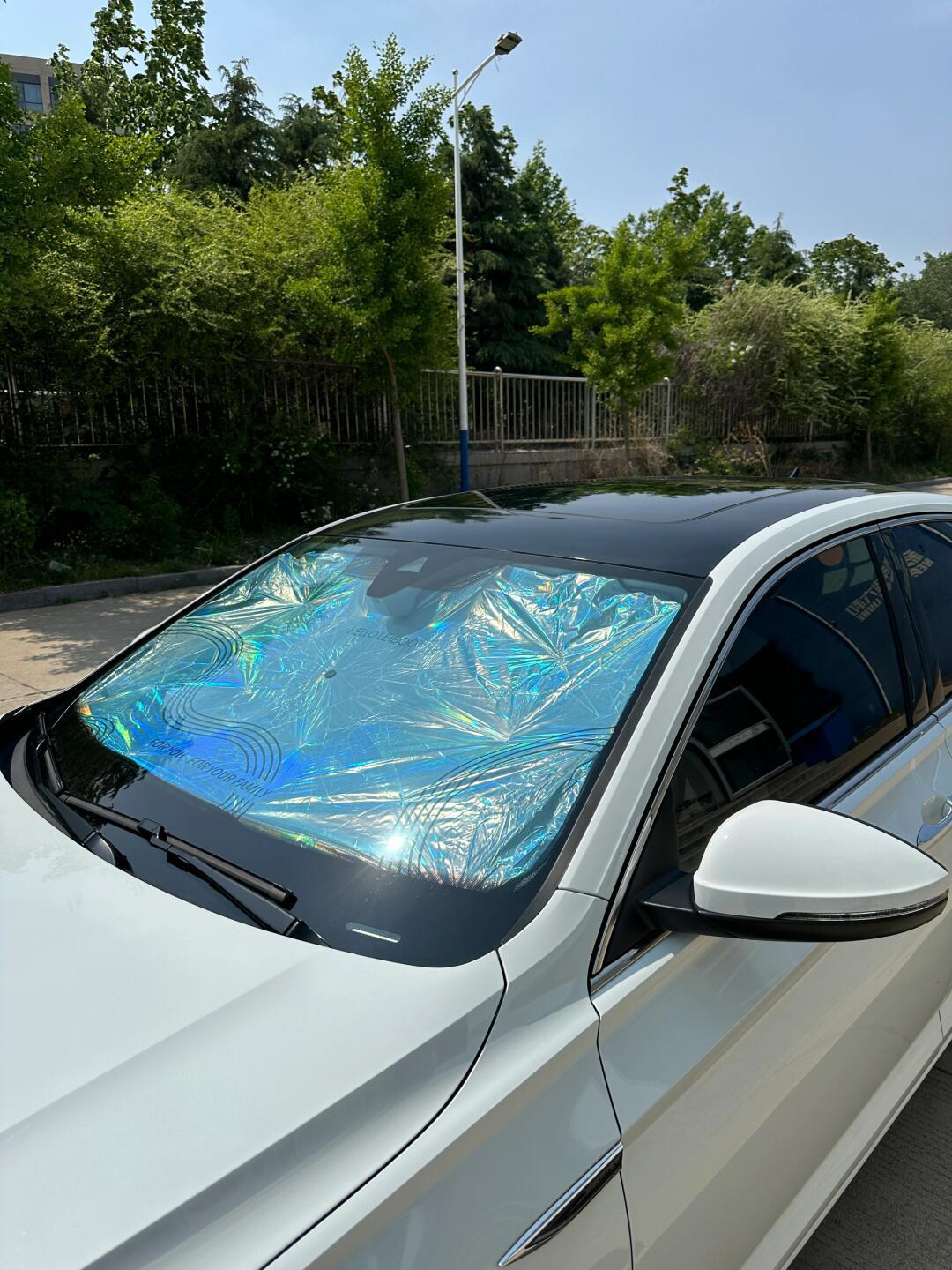 大众速腾|汽车遮阳伞原来真的不是智商税7515