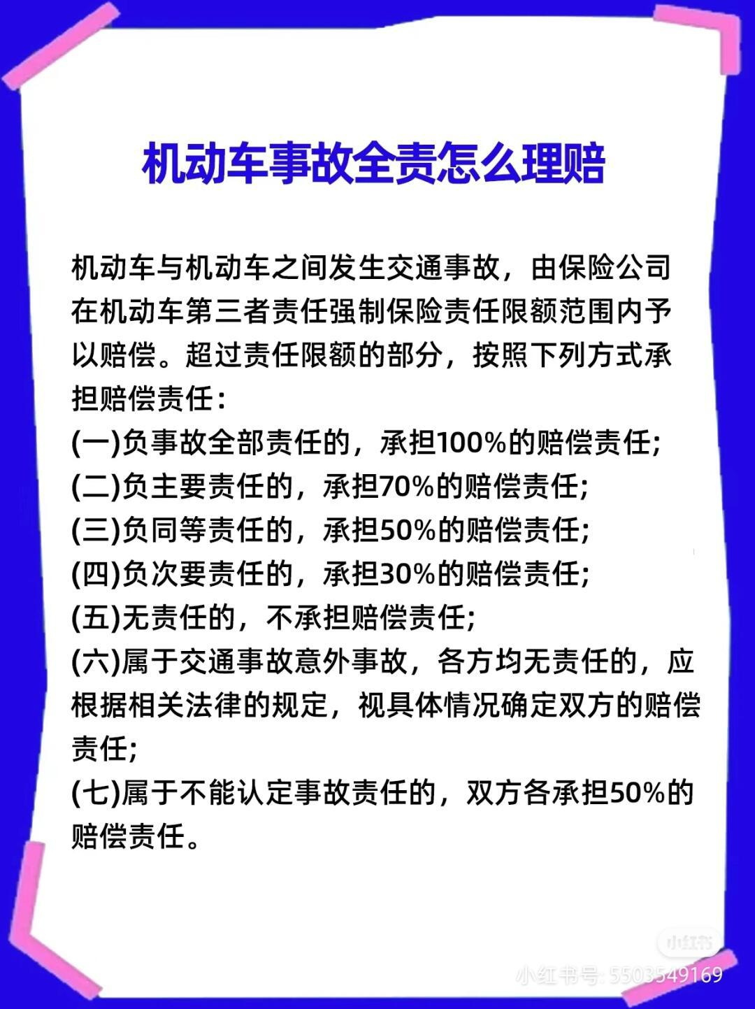 车辆保险出险主次责任划分