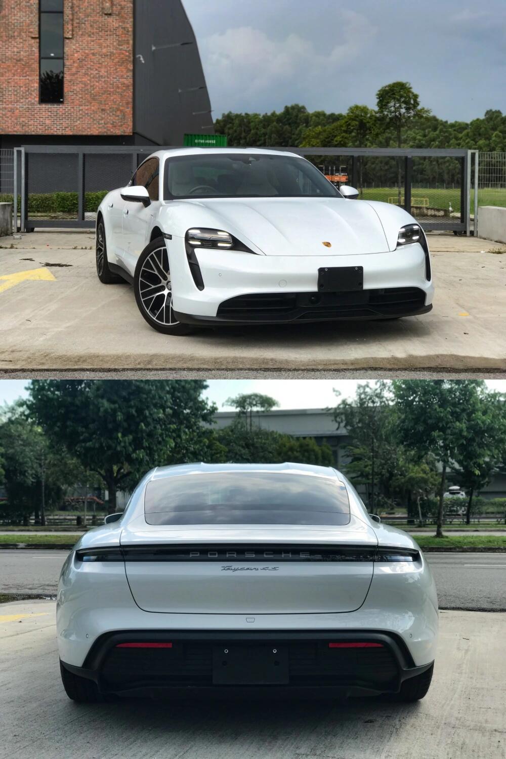 满满的贴背感 保时捷 taycan 4s_保时捷taycan社区_易车社区