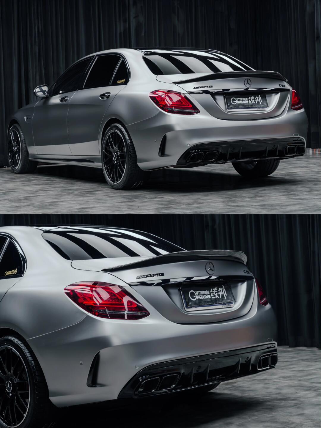 撸车日记|奔驰c260升级c63全套包围