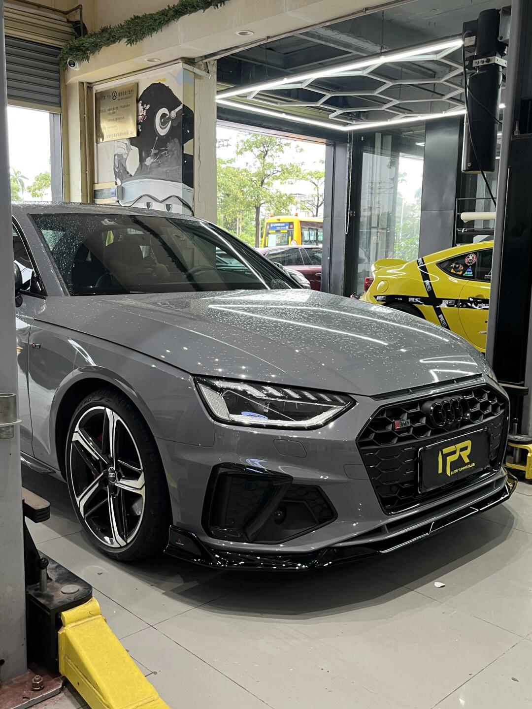 奥迪a4l 前脸简单改一下都这么帅了