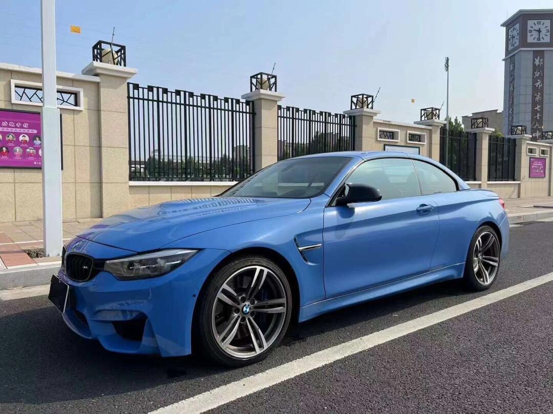 91全款36.890 9718年年底宝马m4敞篷轿跑限量版,3.0t v6发动机