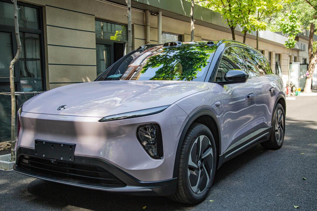 快看看这辆蔚来es6怎么不一样呢?