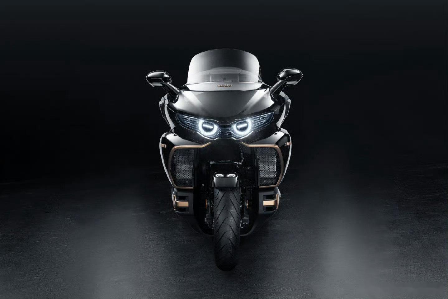 长城灵魂souo摩托车,中国人自己的大金翼.全球唯2.