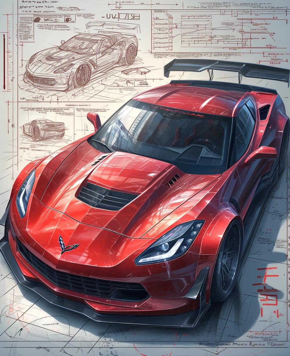 寡姐座驾 科尔维特c7 stingray_科尔维特社区_易车社区