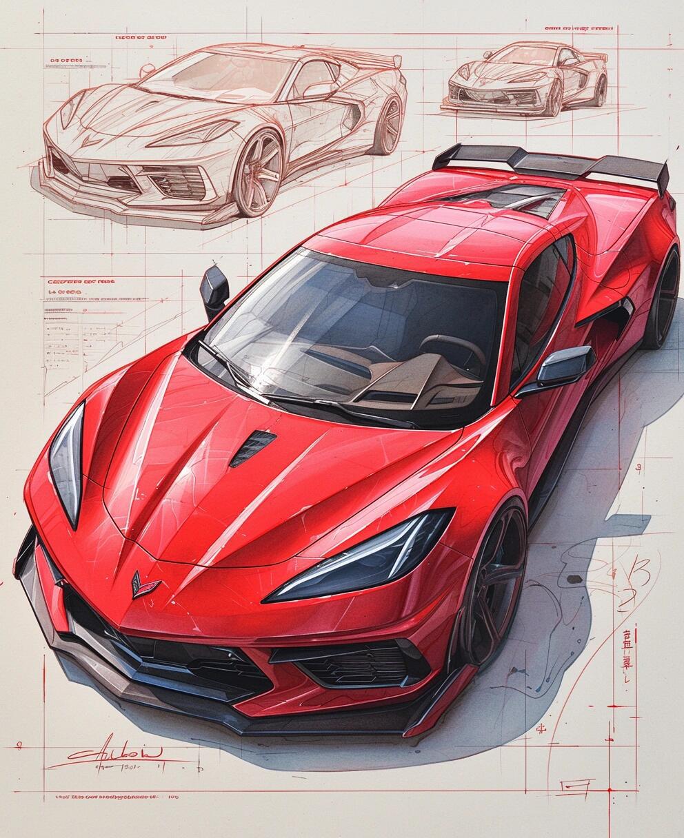 寡姐座驾 科尔维特c7 stingray_科尔维特社区_易车社区