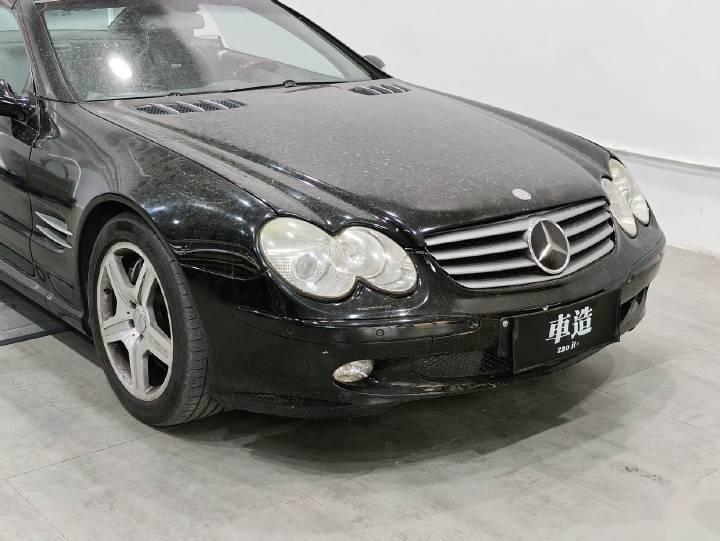 奔驰sl500 硬顶敞篷,大g同款的5.5lv