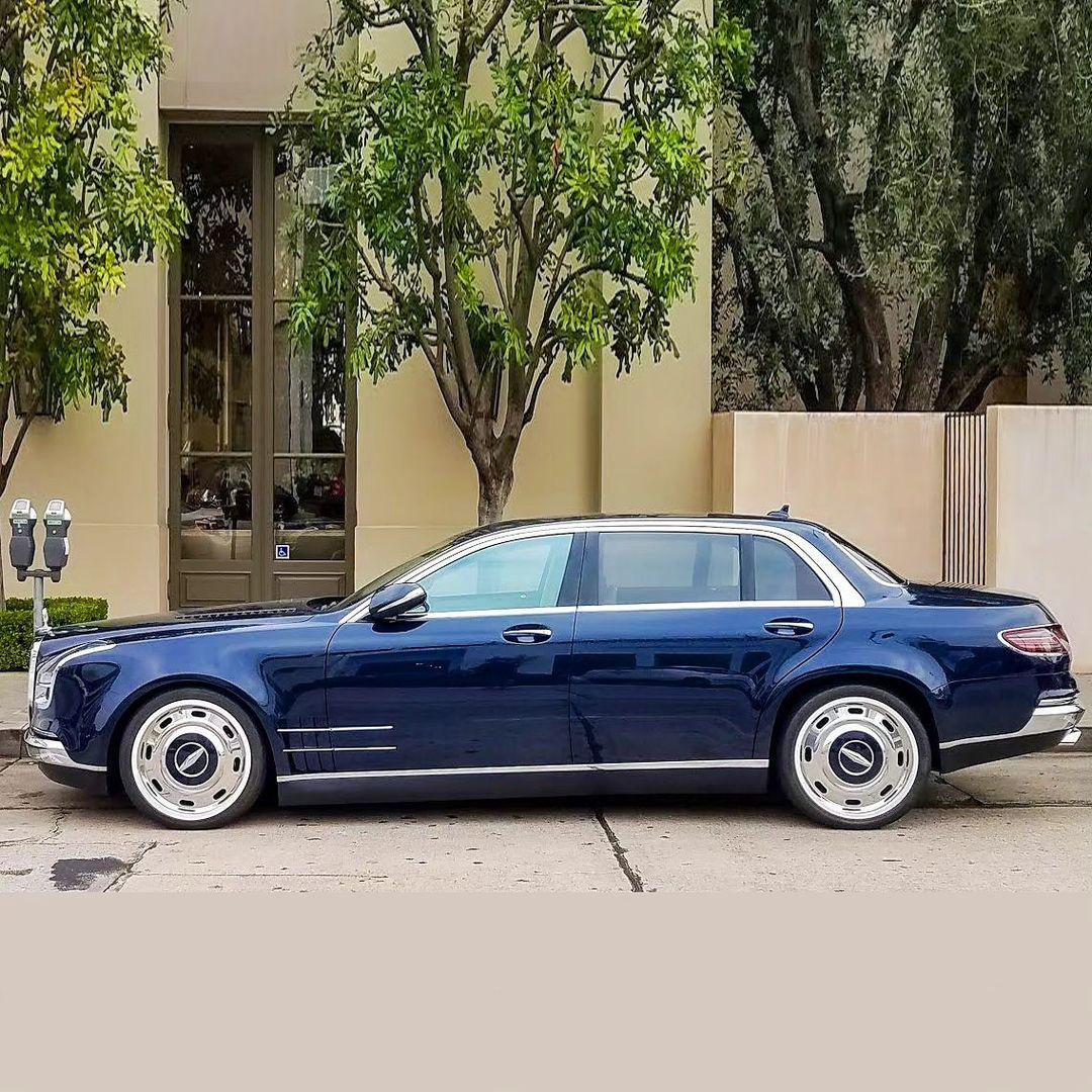 梅赛德斯-奔驰s600 royale,该车基于 s600,底盘代号x222.