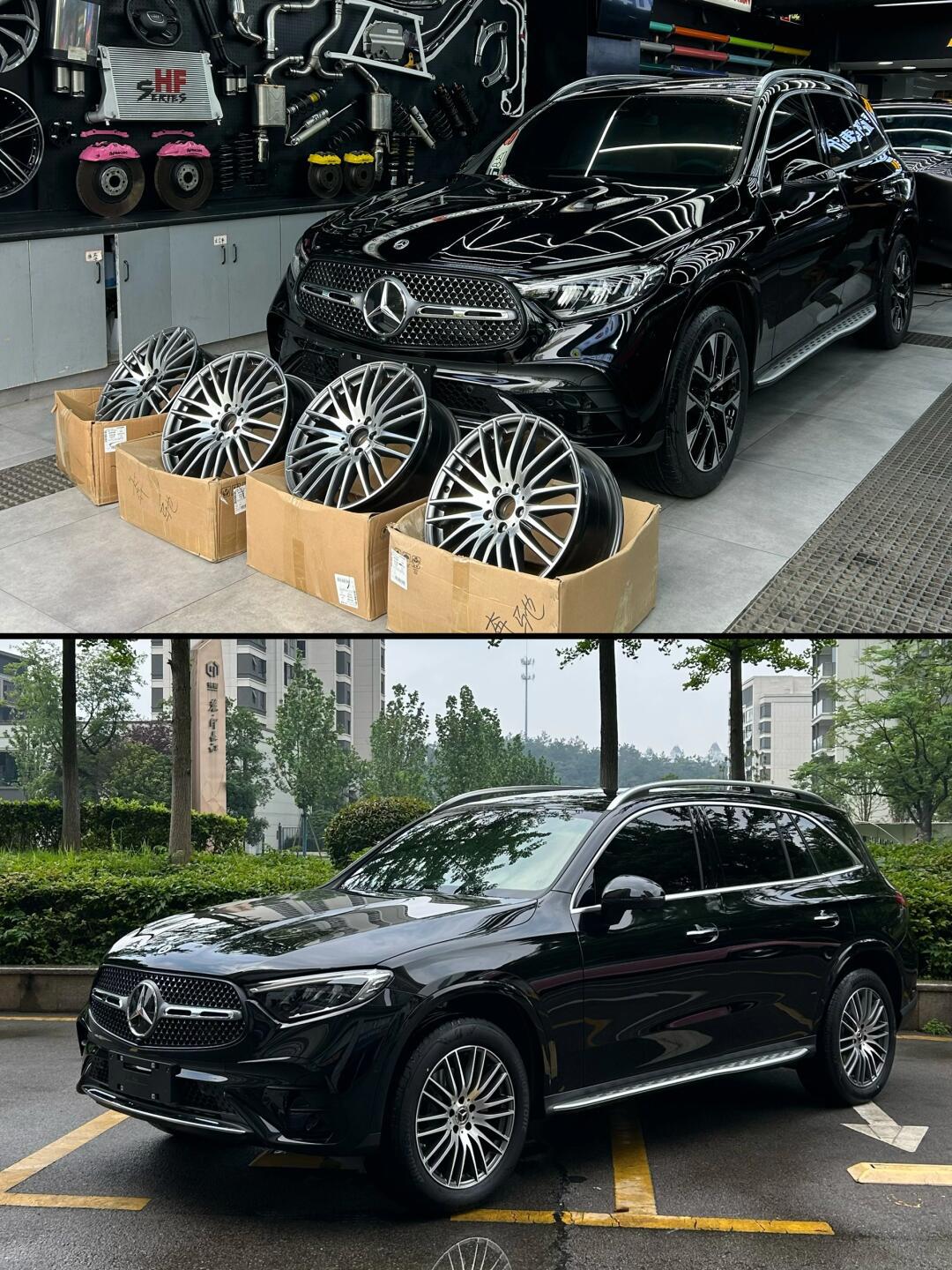 奔驰glc26099升级轮毂_奔驰glc社区_易车社区