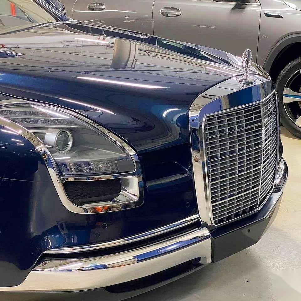 梅赛德斯-奔驰s600 royale,该车基于 s600,底盘代号x222.