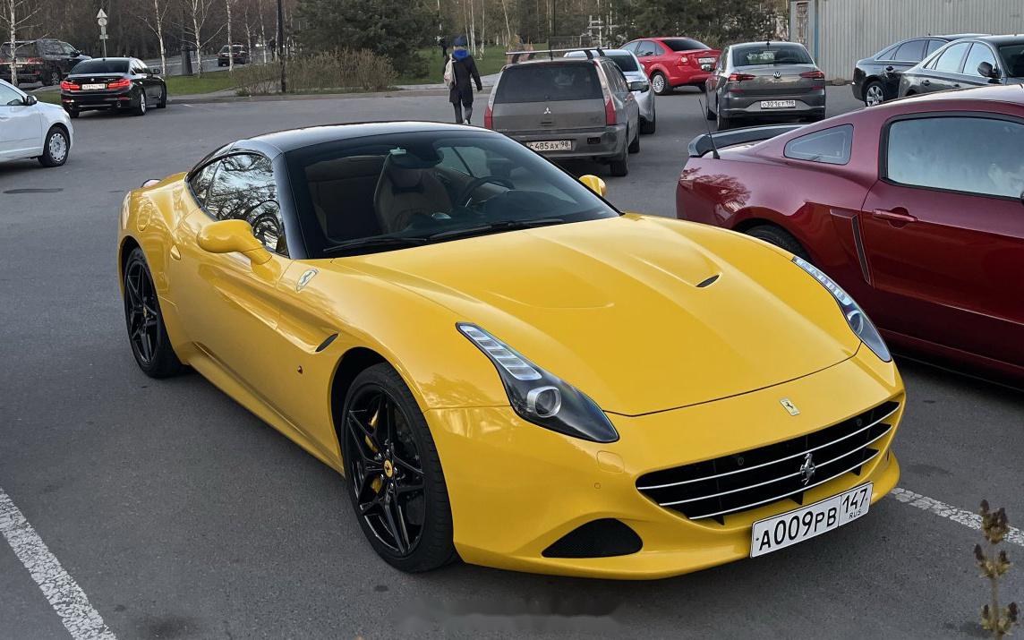 ferrari california / dodge challenger po