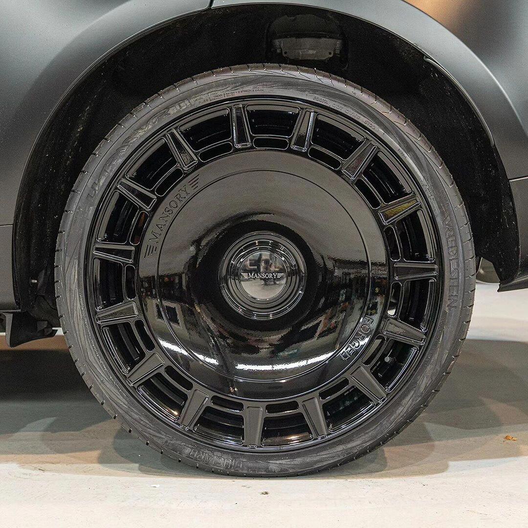 9990正品mansory 23寸24寸正品锻造轮毂,路虎揽胜,打造黑武士