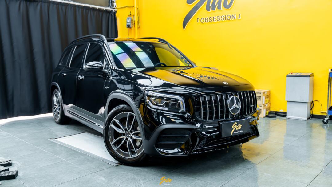 "奶爸神车"奔驰glb35升级res中尾段排气_奔驰glb amg社区_易车社区