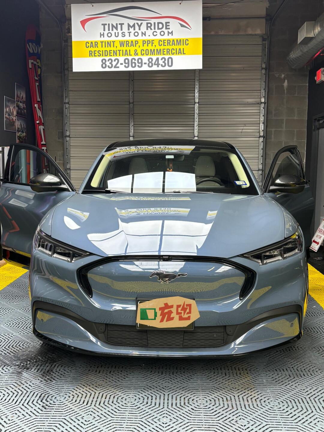 休斯顿贴膜 野马mustang mach-e_福特电马社区_易车社区