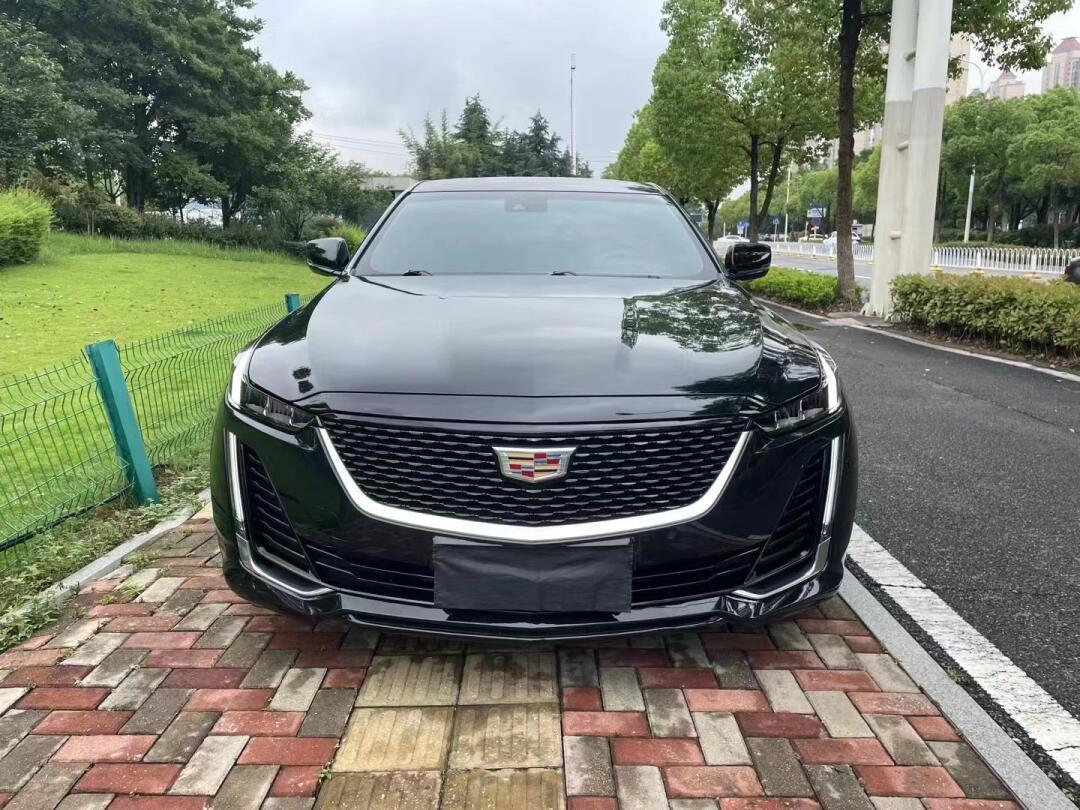21年59715凯迪拉克ct5,一手过境大马力后驱10at变速箱,28t豪华, b