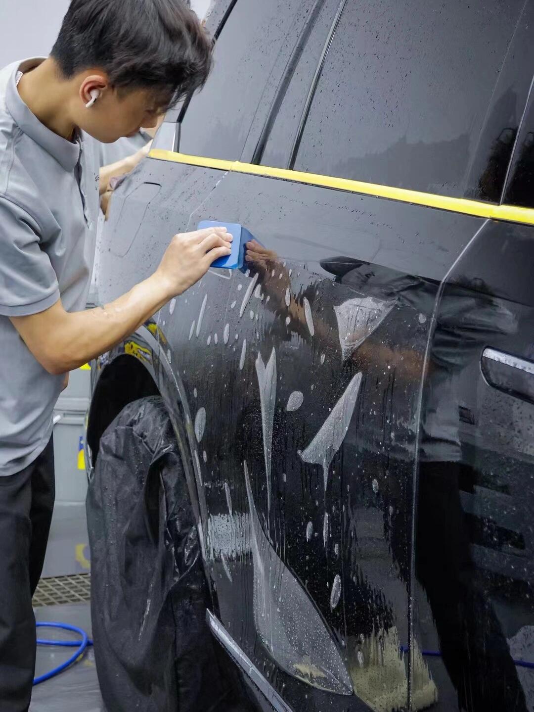 传祺gs8,有了隐形车衣加持效果真的太棒了