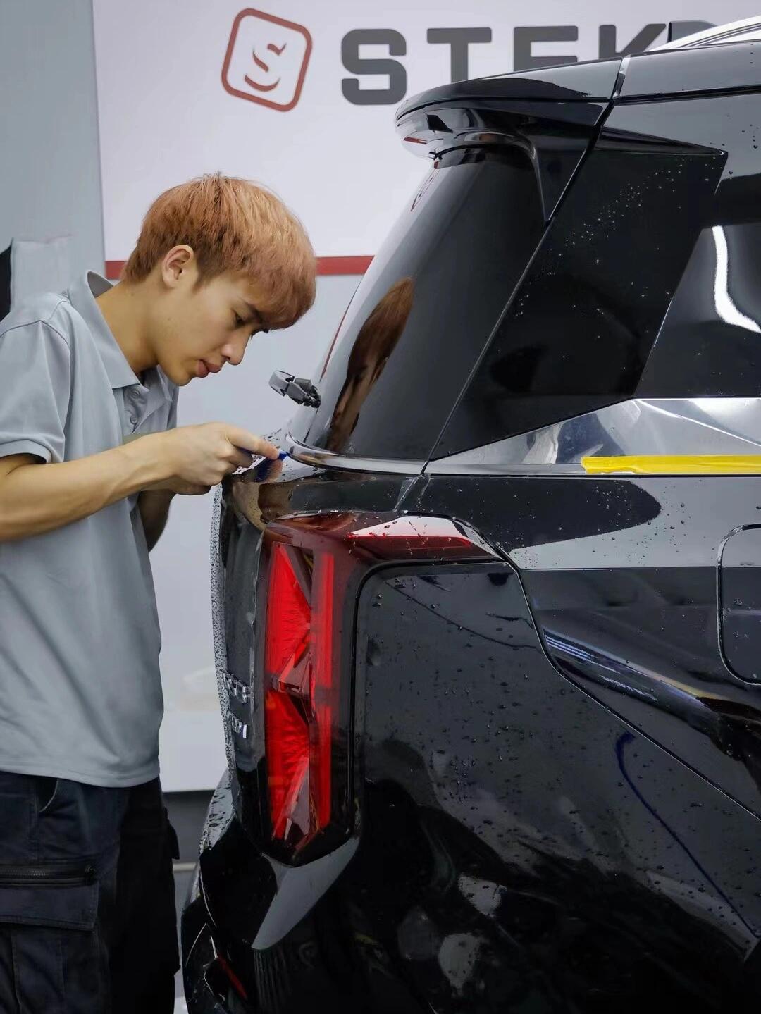 传祺gs8,有了隐形车衣加持效果真的太棒了