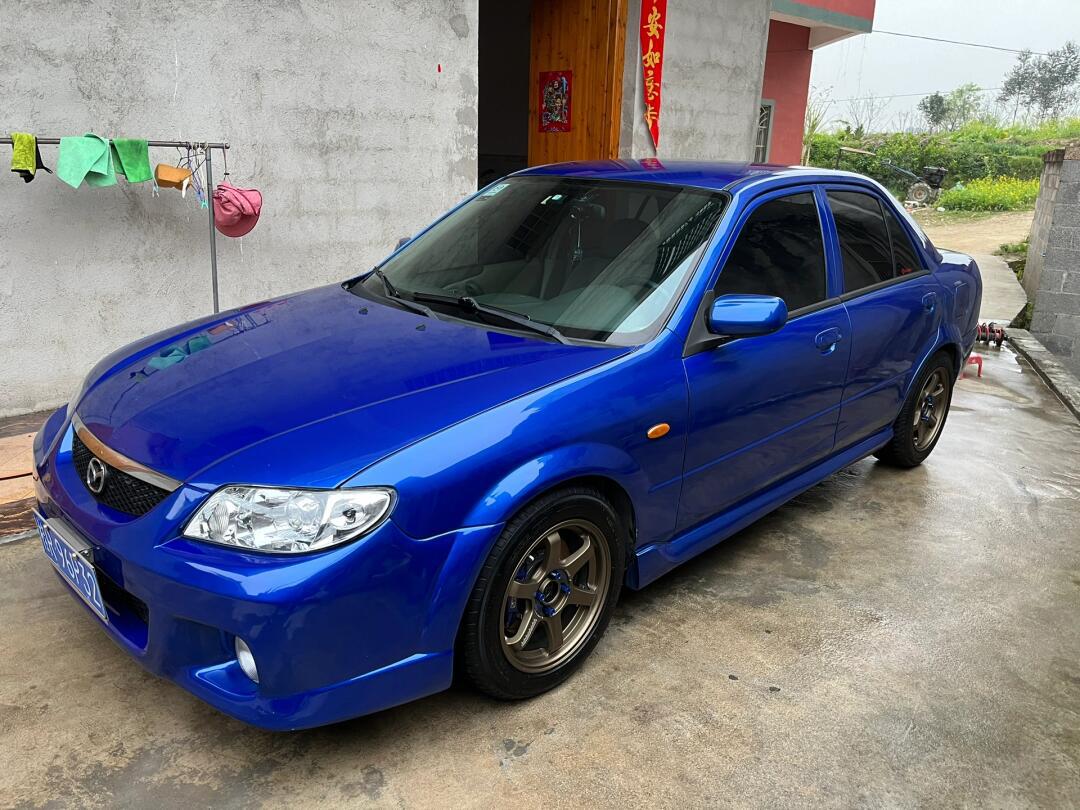 马自达323 2005年5月 zm一代1.6 机舱: 正品盖茨三件套(官网购买记