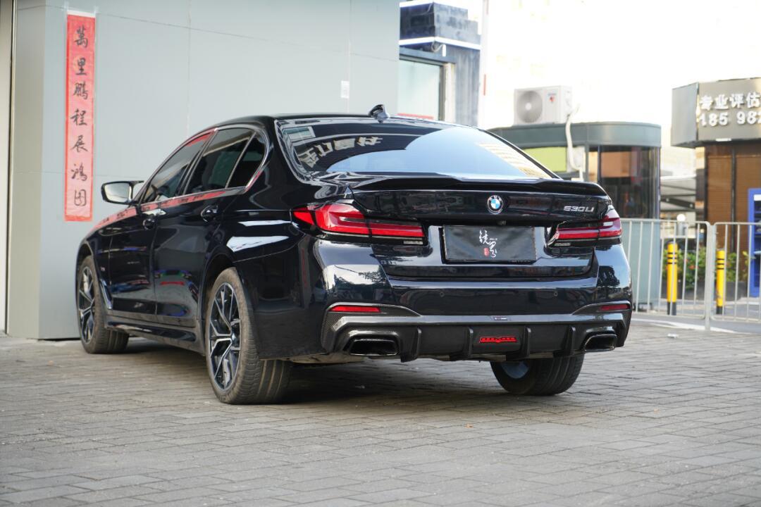 宝马5系改装碳纤维套件提升车辆外观运动性