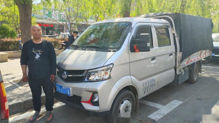 【长续航省钱王,200l气罐让长春卡友对长安跨越cng车型赞不绝口!