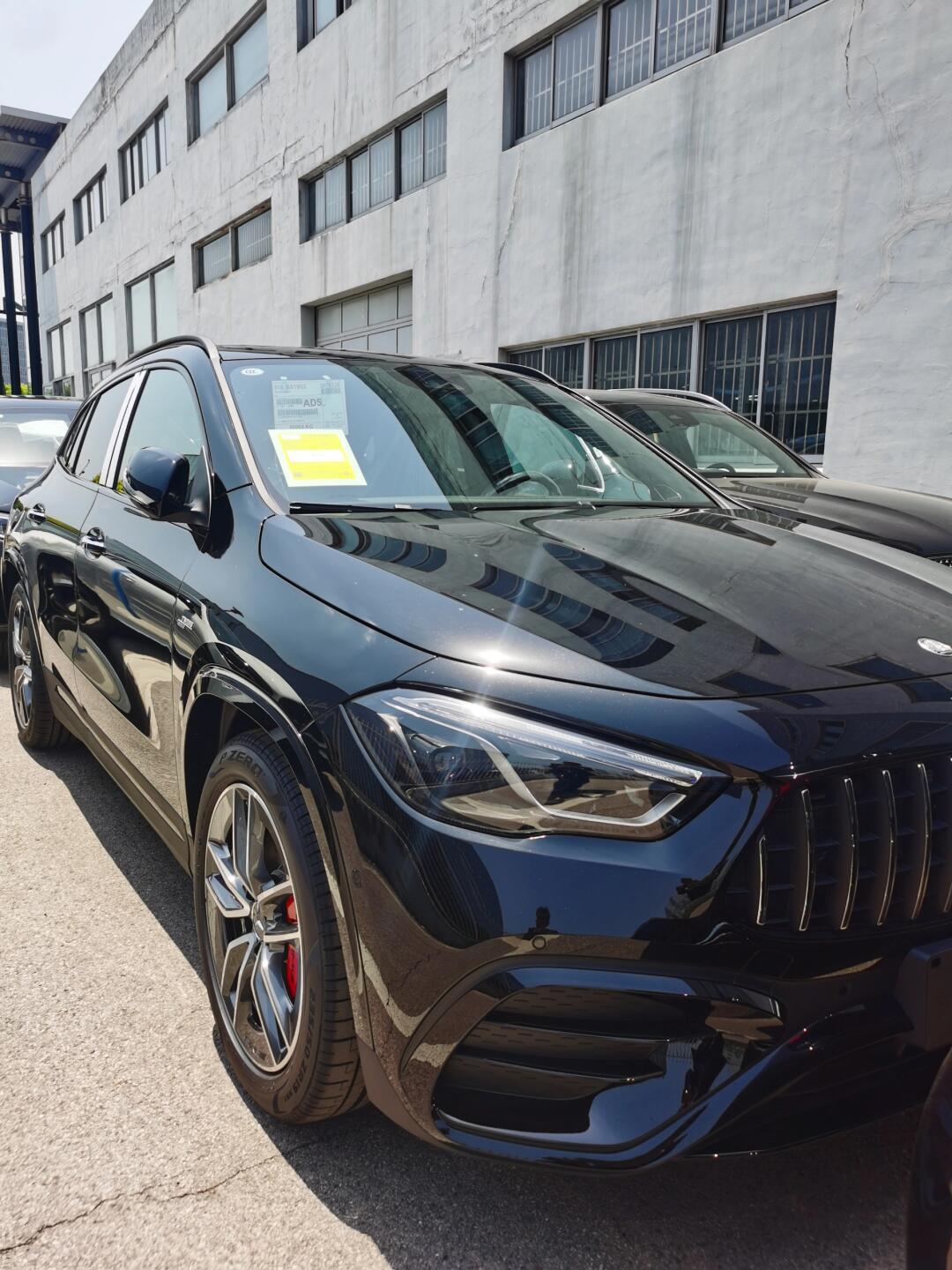 黑色gla35奔驰amg性能车suv到店有政府补贴_奔驰gla amg社区_易车社区