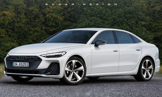 【新一代"奥迪a4l"抢先看,外观酷似小a7,搭载双联屏 独立副驾屏】