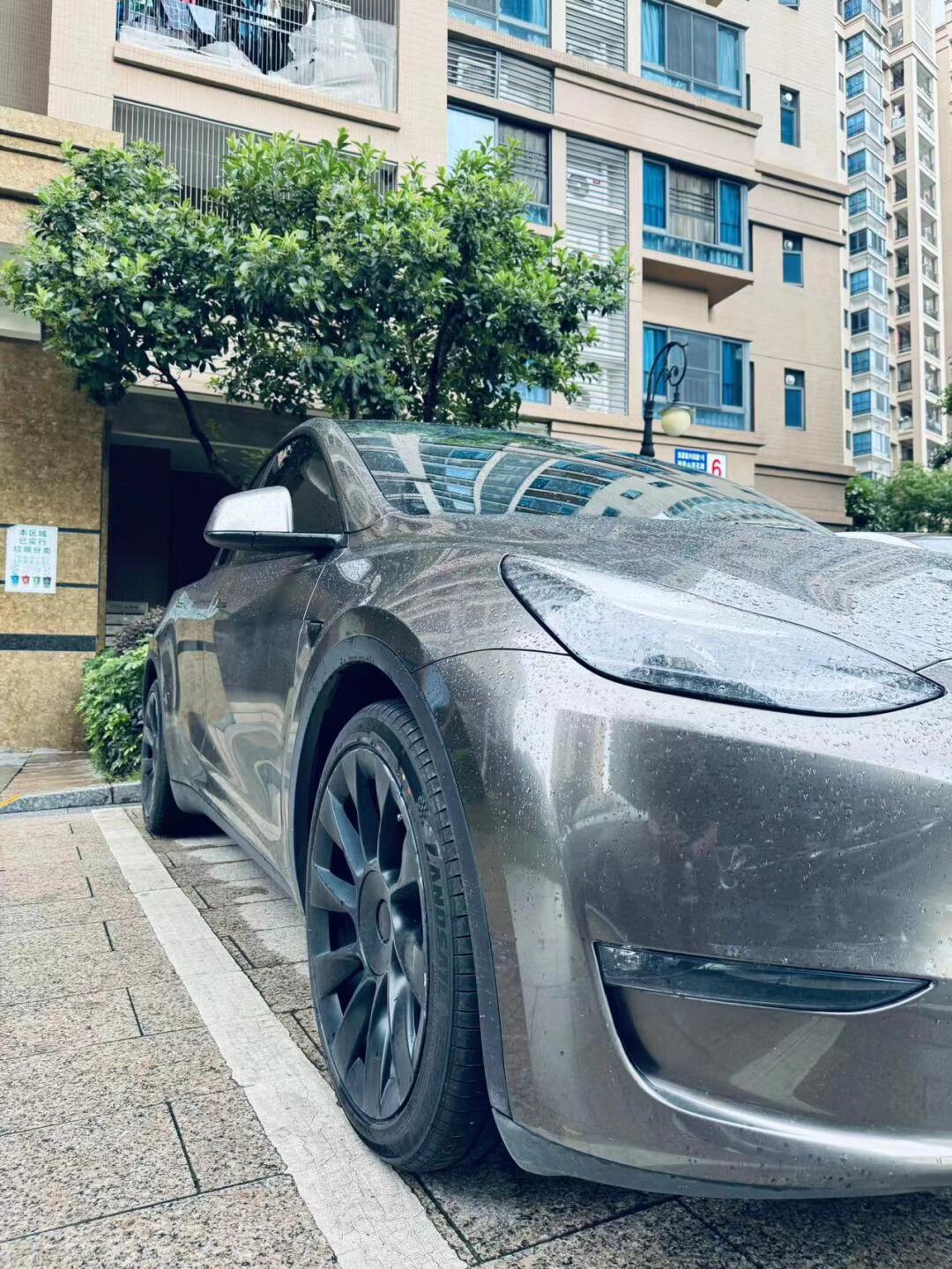 第一次用国产轮胎 很满意_model y社区_易车社区