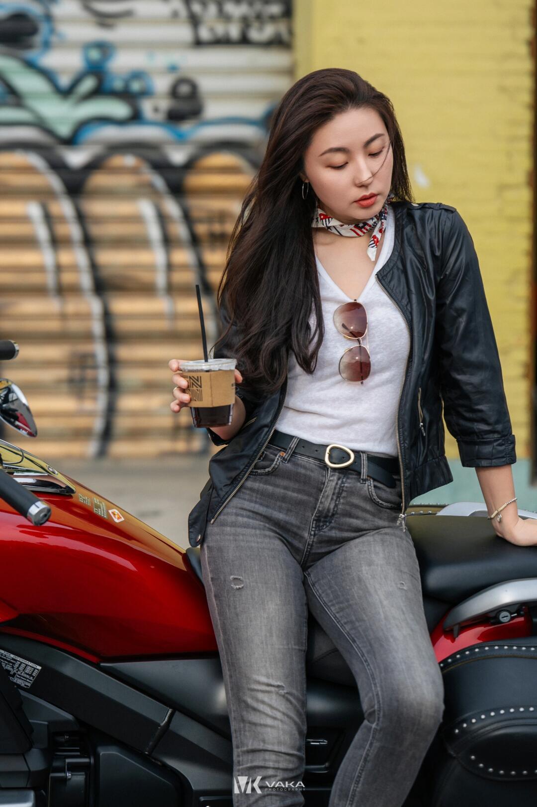 复古机车人像|感觉至上_汽车杂谈社区_易车社区