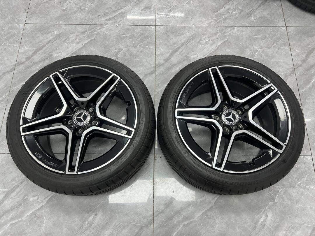18寸新款奔驰c级轿跑 c260l 拆车轮毂 五星轮毂 前轮225/45/18后