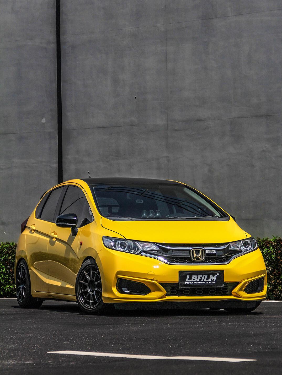 挺青春热血哦这一天,改装飞度子,给我冲!