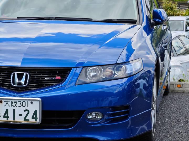 本田雅阁 euro-r(cl7),虽然是将近 20 年的神车,但气场依然顶级 e