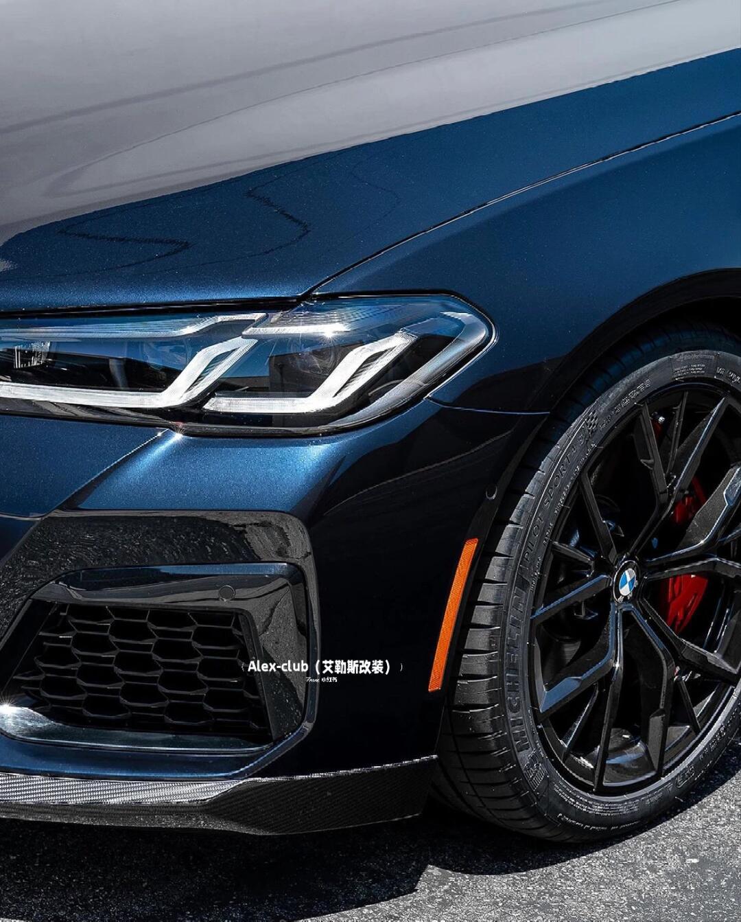 94 宝马5系改装干碳纤维外观套件案例