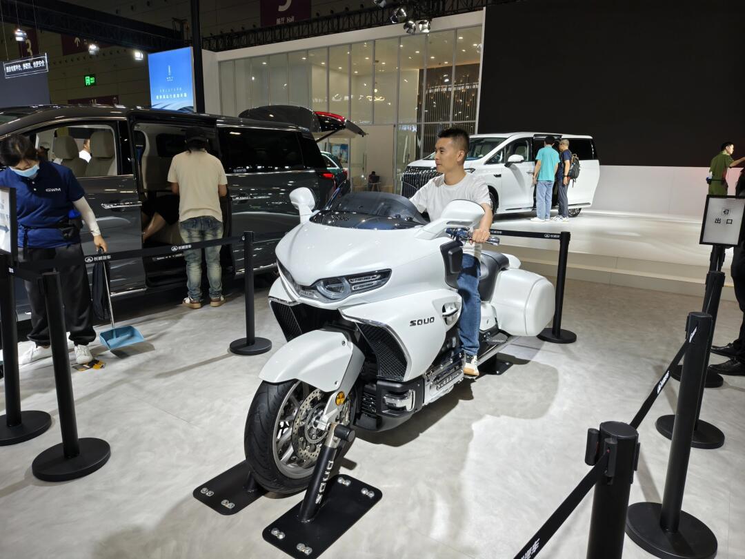 长城灵魂摩托实拍_哈弗f7社区_易车社区