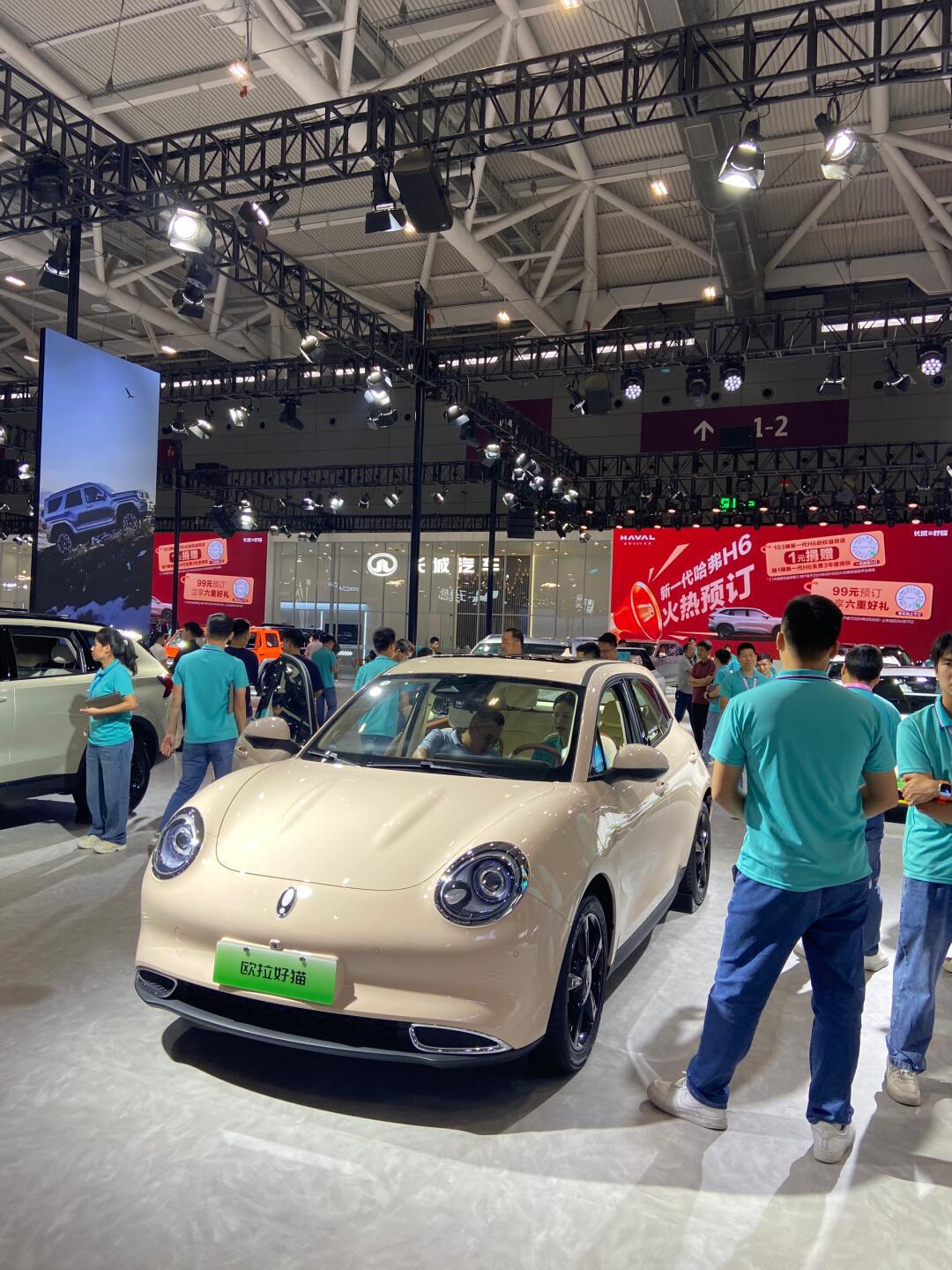 深圳国际车展欧拉齐亮相_欧拉好猫社区_易车社区