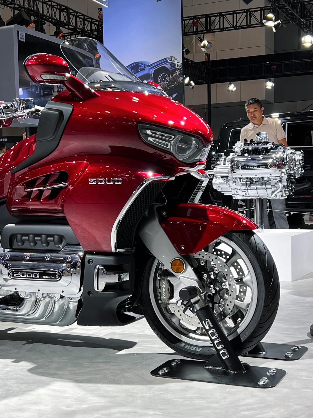 长城的豪华重机摩托,细节是真没想到的精美!