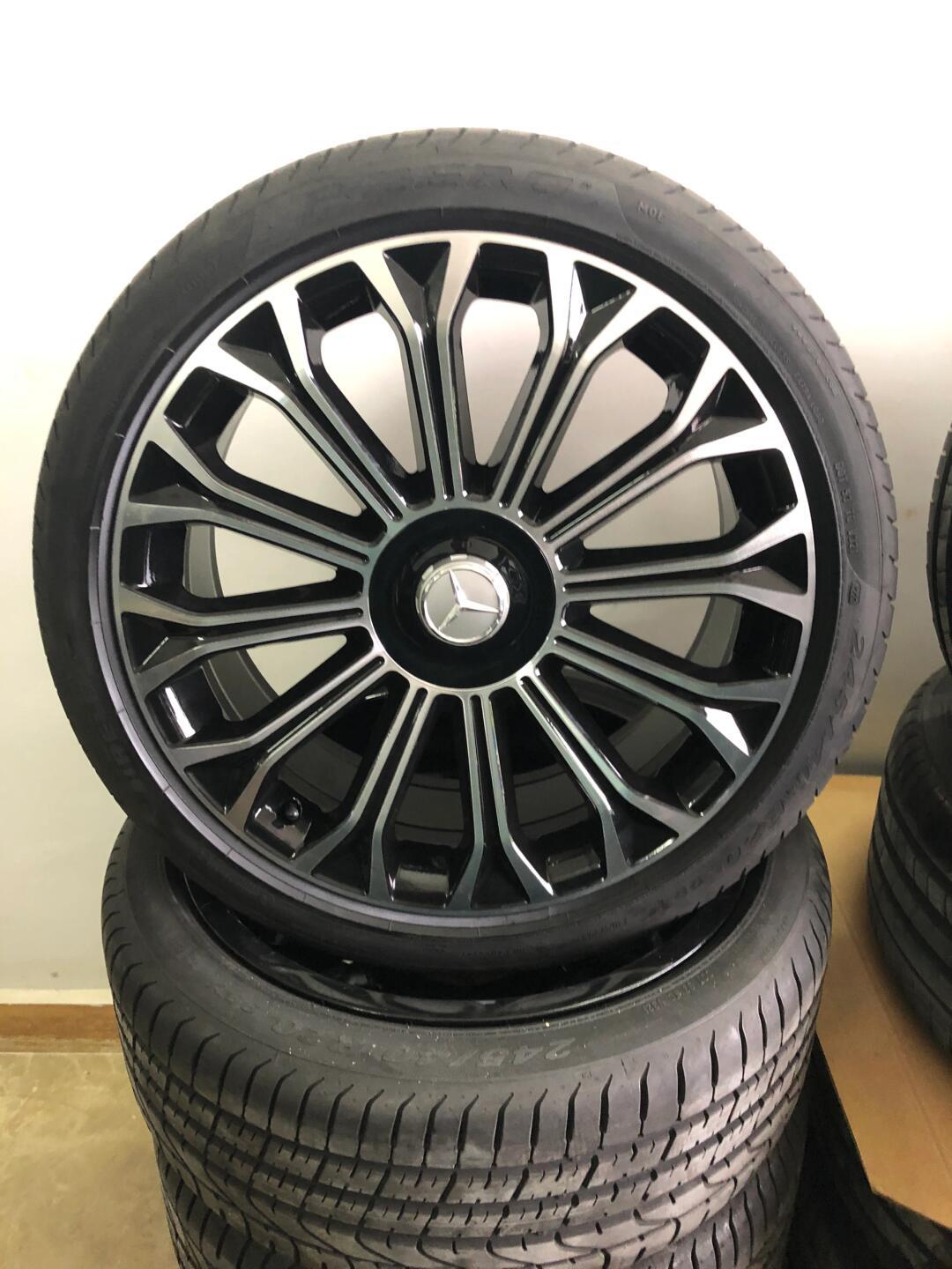 奔驰迈巴赫s450原厂花瓣轮毂