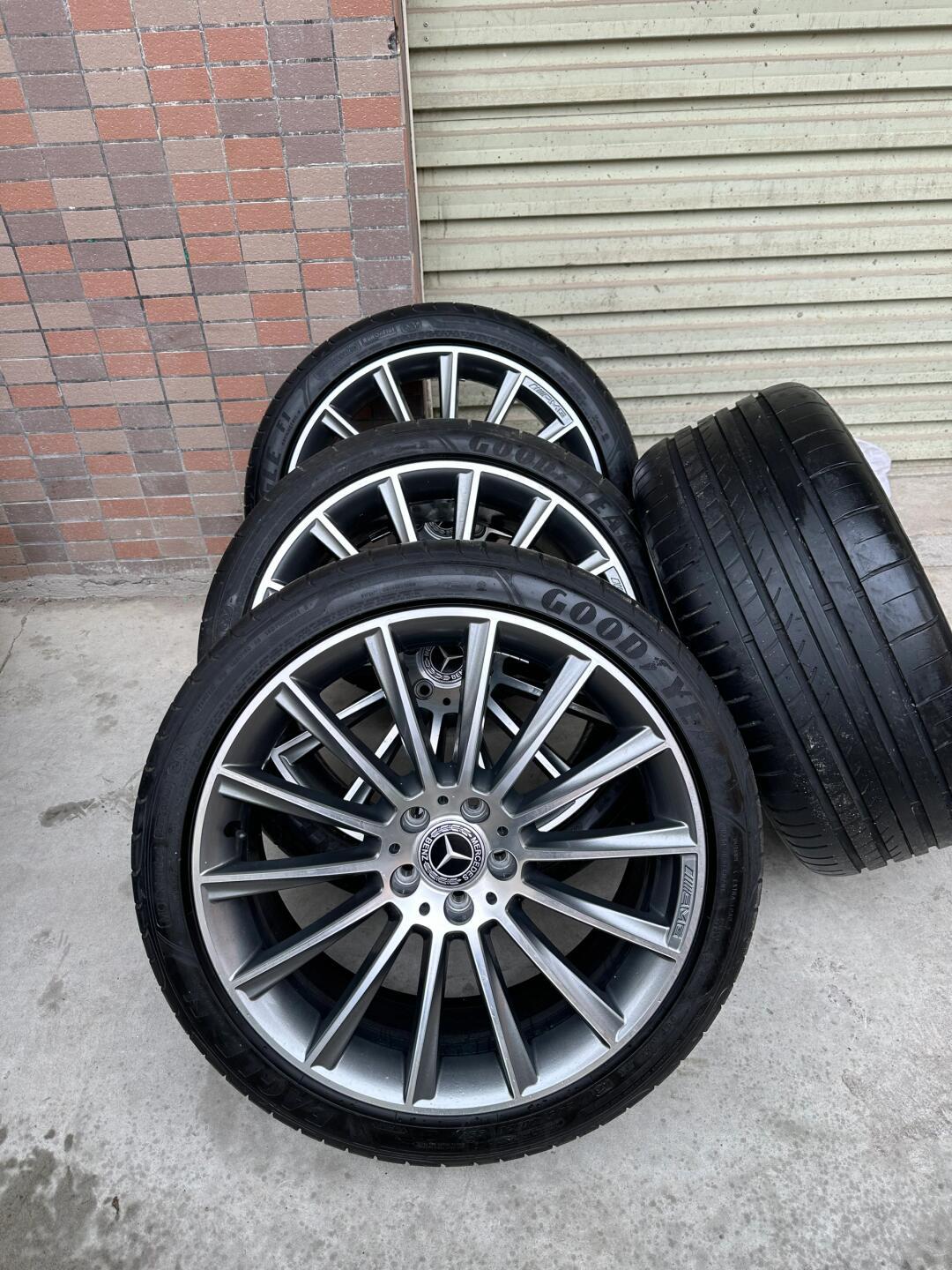 20寸奔驰 s450原装轮毂轮胎一套 奔驰s450原配轮毂轮胎一套,轮毂没有