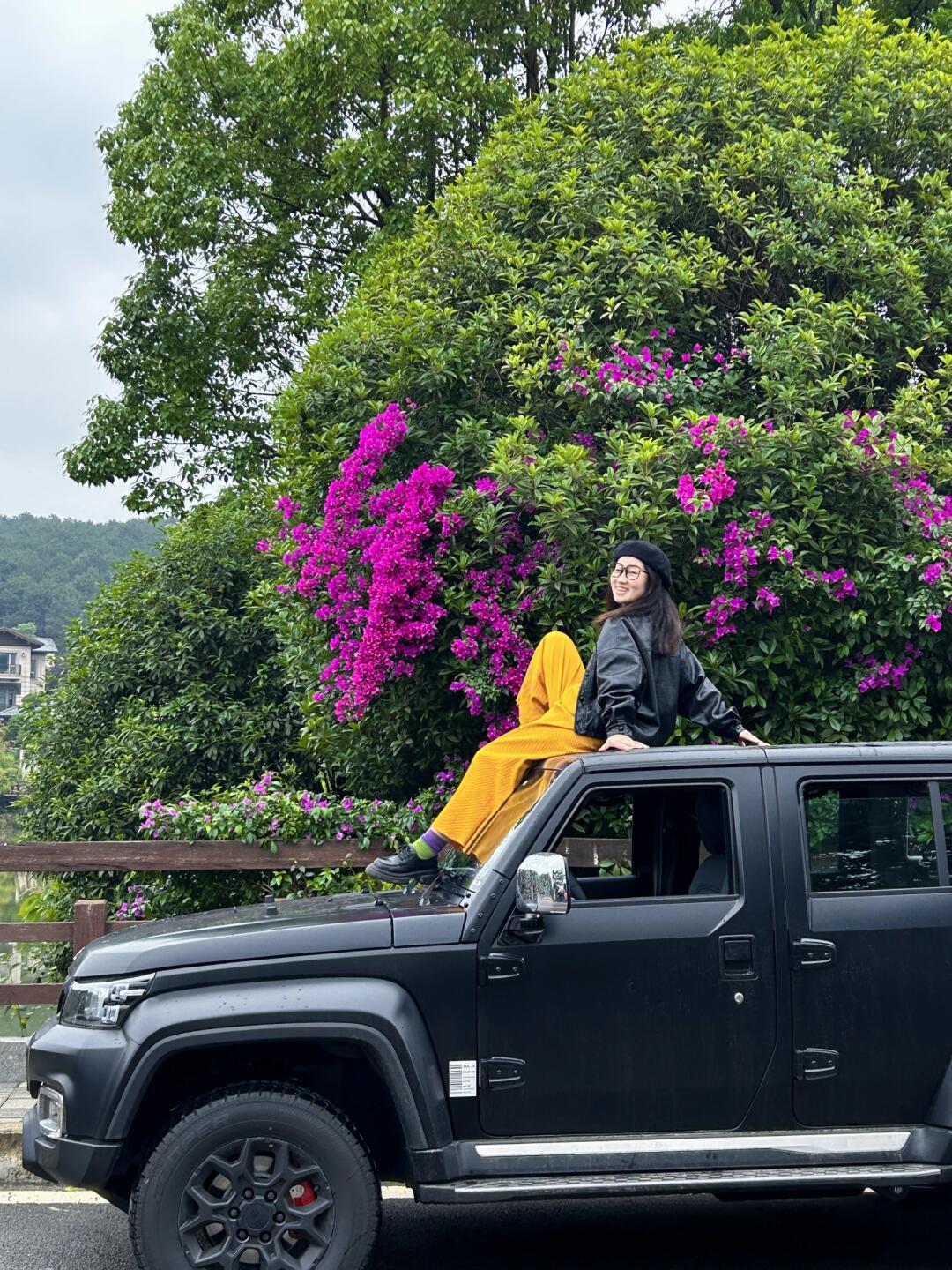 北京bj40车顶拍照真的太酷啦!好喜欢!