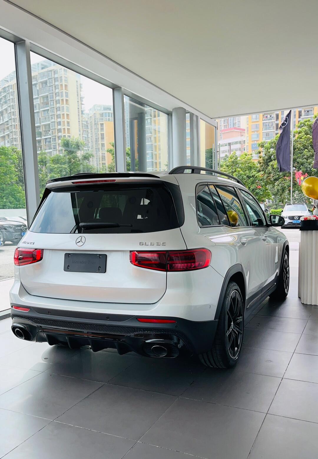 amg glb35七座铱银色·稀缺·恭喜提车93
