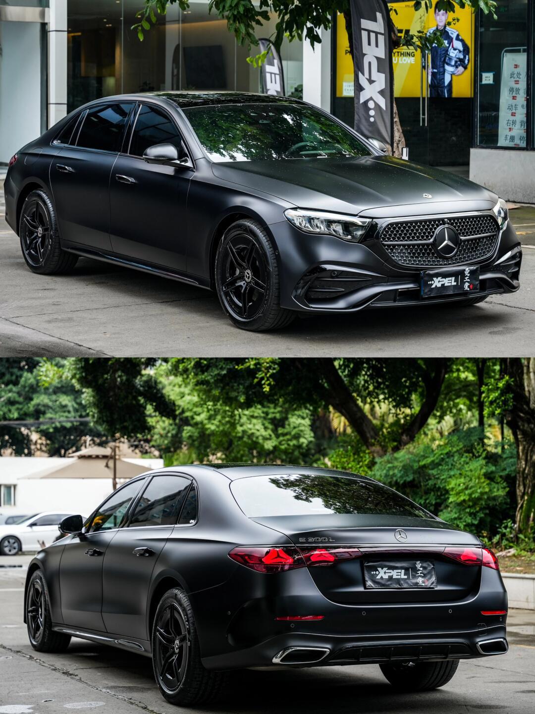哑光里最酷的一台奔驰e300l_奔驰e级社区_易车社区