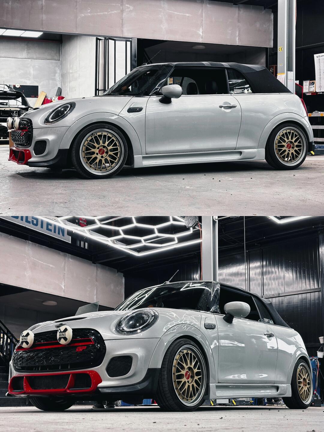 mini新改老71老款前杠diy装车f5771