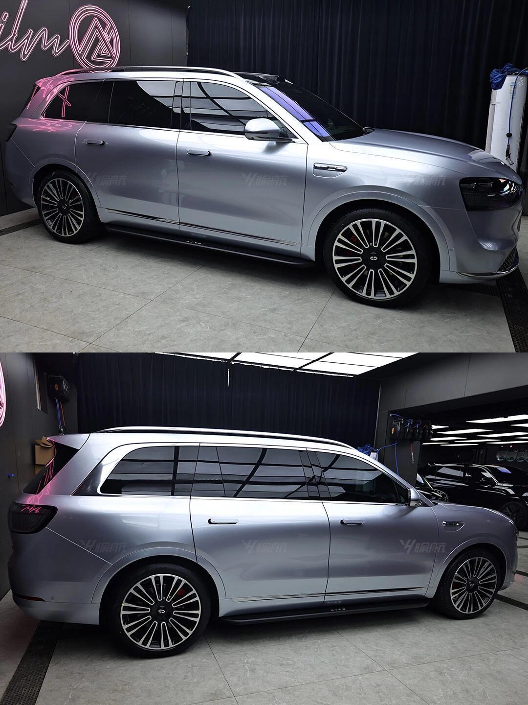 成都问届m9最帅气的银色!_奔驰c级社区_易车社区