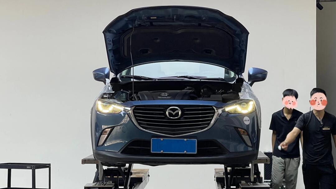 马自达改装bcbr绞牙避震作业_马自达cx-3社区_易车社区